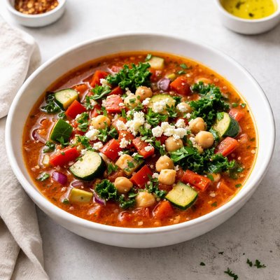 Image of Mediterranean Veggie Full Soup