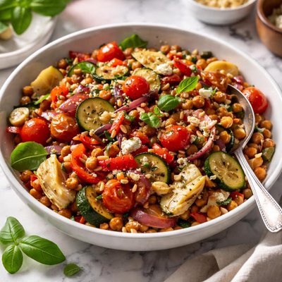 Image of Mediterranean Veggie Saute France