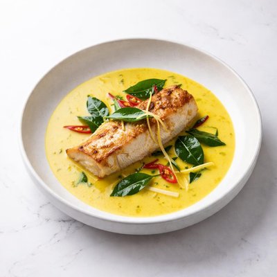 Image of Meen Moilee Fish in Fragrant Coconut Milk