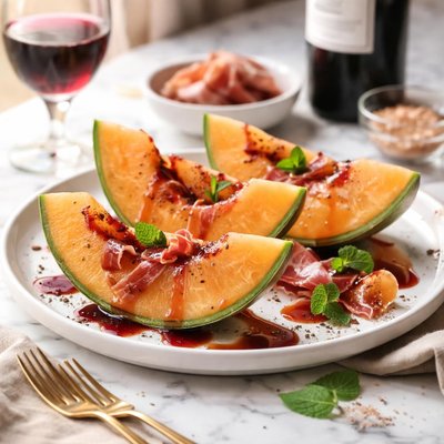 Image of Melon with Port