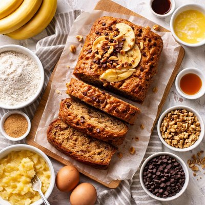 Image of Melt and Mix Banana Bread