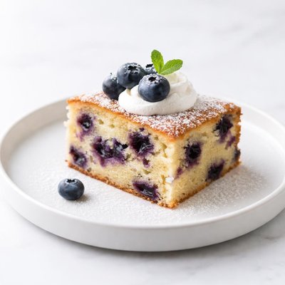 Image of Melt in Your Mouth Blueberry Cake