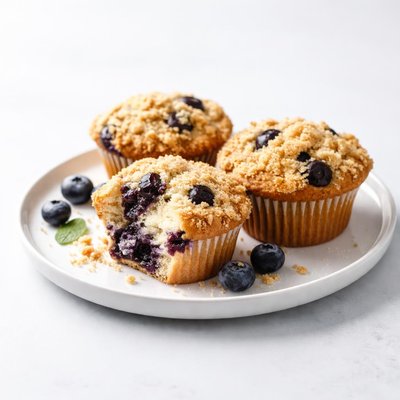 Image of Melt in Your Mouth Blueberry Muffins