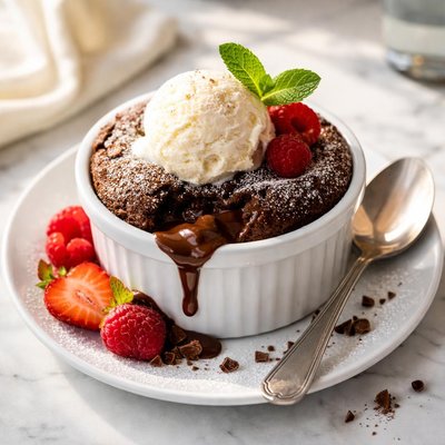 Image of Melting Chocolate Cake from Carnival Cruise Lines