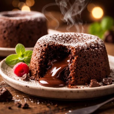 Image of Melting Chocolate Puddings