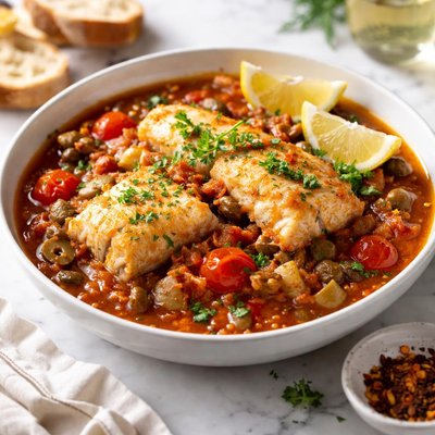 Image of Merluzzo Stufato Stewed Cod