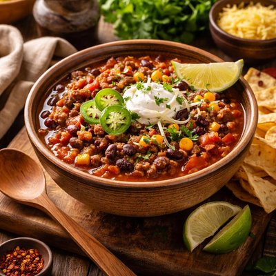 Image of Mexi Beef and Bean Soup