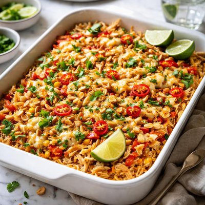 Image of Mexi Thai Chicken Casserole