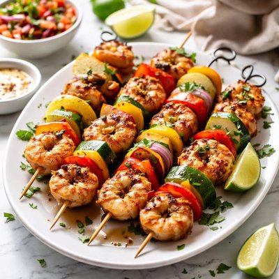 Image of Mexicali Shrimp Kebabs