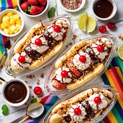 Image of Mexican Banana Splits