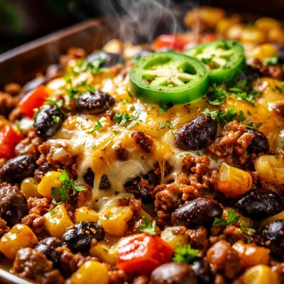Image of Mexican Bean Corn Casserole