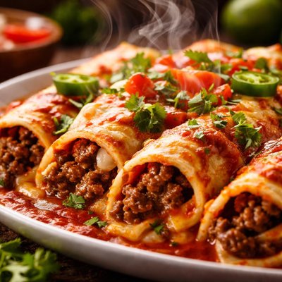 Image of Mexican Beef Enchiladas