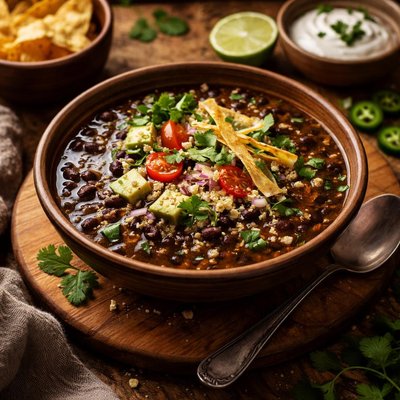 Image of Mexican Black Bean Soup