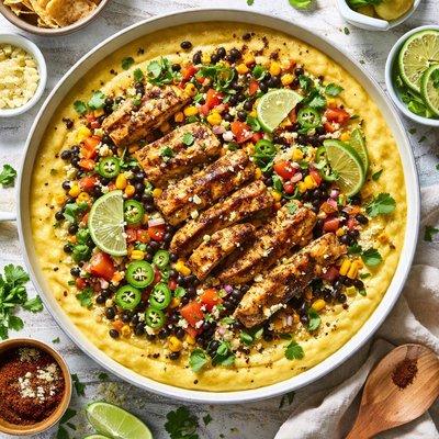 Image of Mexican Chicken and Polenta