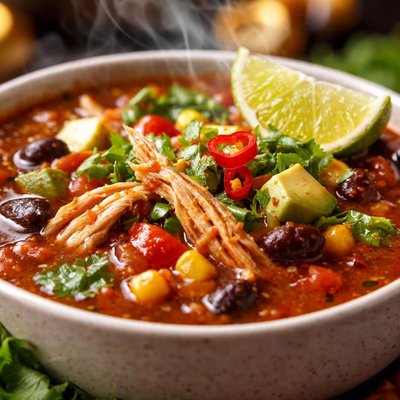 Image of Mexican Chicken Chili Soup