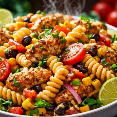 Image of Mexican Chicken Pasta Salad