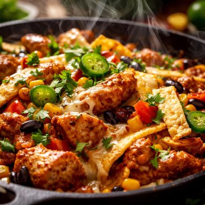 Image of Mexican Chicken Tortilla Skillet
