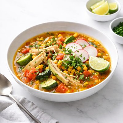 Image of Mexican Chicken Vegetable Soup