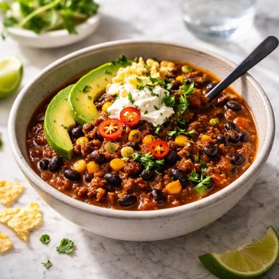 Image of Mexican Chili with Black Beans