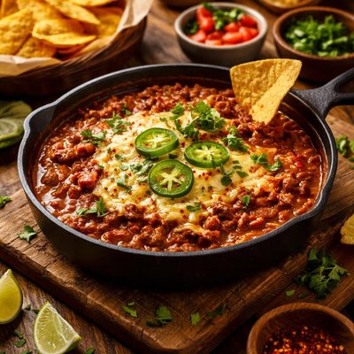 Image of Mexican Chilli and Cheese Dip