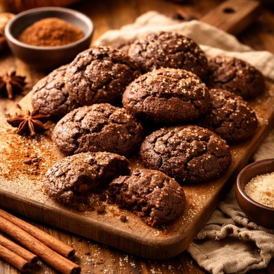 Image of Mexican Chocolate Drop Cookies Cooking Light