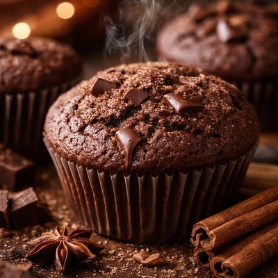 Image of Mexican Chocolate Muffins