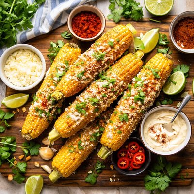 Image of Mexican Corn on the Cob