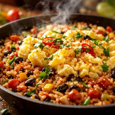 Image of Mexican Eggs and Rice