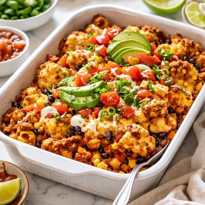 Image of Mexican Fiesta Biscuit Bake