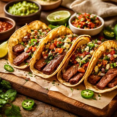 Image of Mexican Flank Steak Tacos