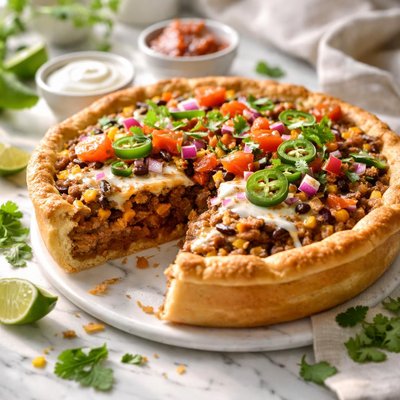 Image of Mexican Ground Beef Pie
