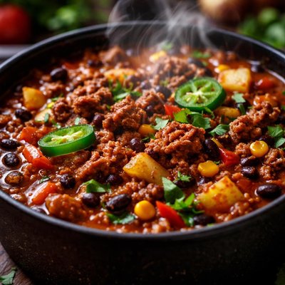Image of Mexican Ground Beef Stew