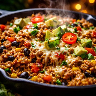 Image of Mexican Ground Turkey Casserole