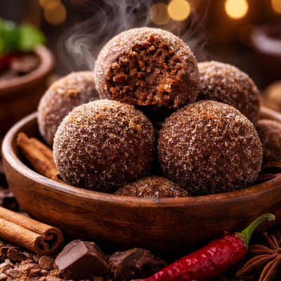 Image of Mexican Hot Chocolate Balls