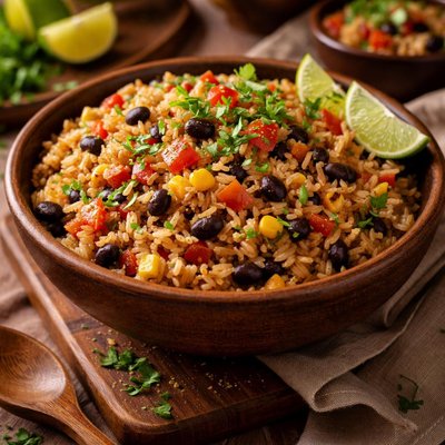 Image of Mexican Inspired Brown Rice Pilaf
