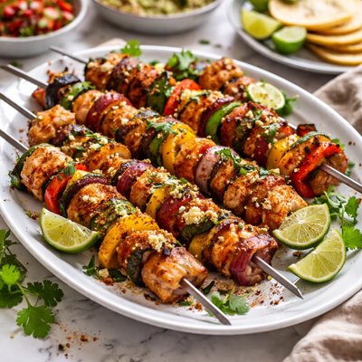 Image of Mexican Inspired Kebabs