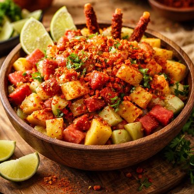 Image of Mexican Layered Fruit Salad