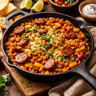 Image of Mexican Macaroni and Sausage