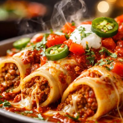 Image of Mexican Manicotti