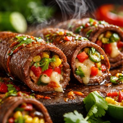 Image of Mexican Minute Steak Rollups