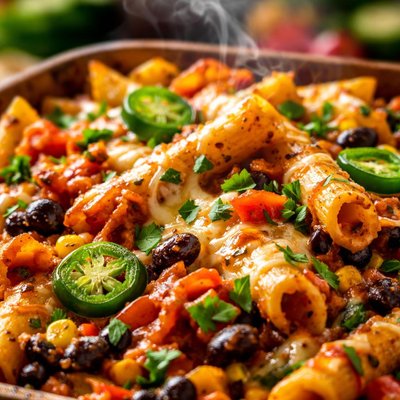 Image of Mexican Pasta Vegetable Bake