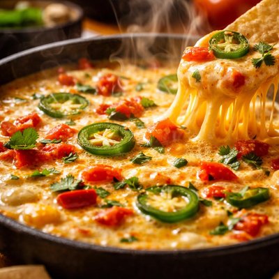 Mexican Pepper Cheese Dip Recipe