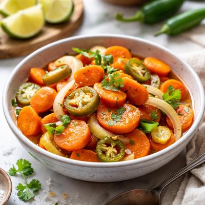 Image of Mexican Pickled Carrots Escabeche