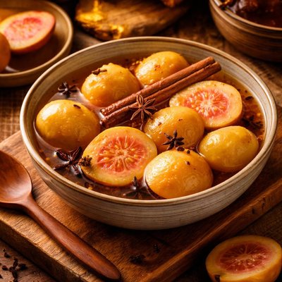 Image of Mexican Poached Guavas