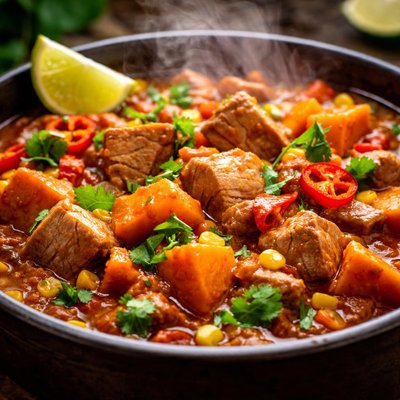 Image of Mexican Pork and Sweet Potato Stew