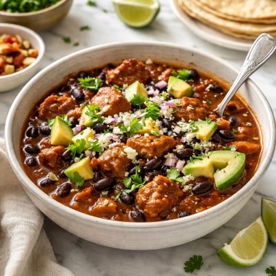 Image of Mexican Pork Black Beans