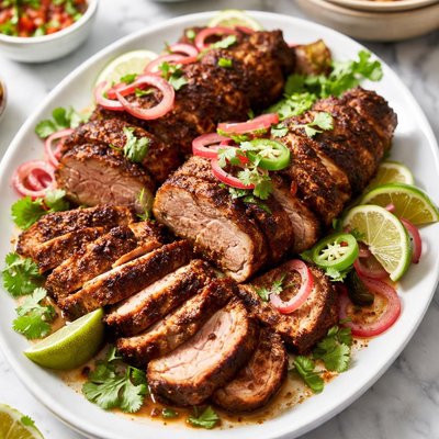 Image of Mexican Pork with Escabeche Spice Rub