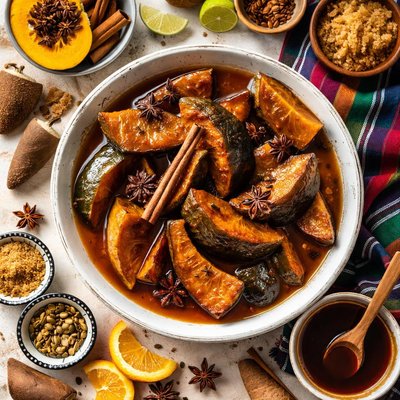 Image of Mexican Pumpkin in Brown Sugar
