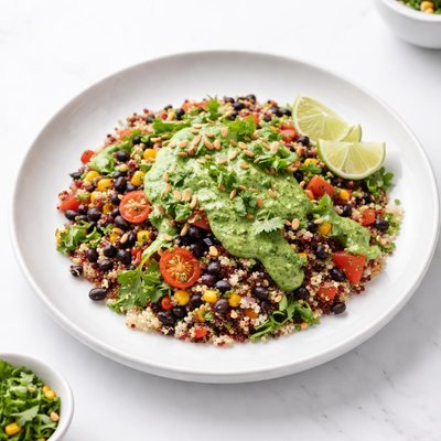 Image of Mexican Quinoa with Pepita Cilantro Sauce