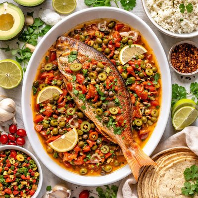 Image of Mexican Red Snapper Veracruz